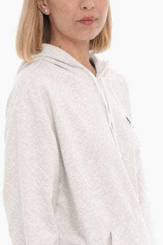 Solid Color UNISEX Hoodie with Embroidered Logo