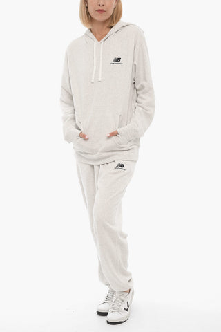 Solid Color UNISEX Hoodie with Embroidered Logo