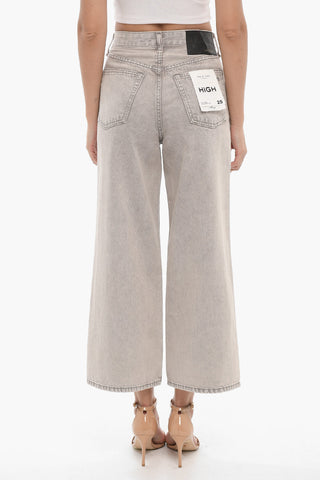 Cotton Twill Faded Effect MAYA Jeans 27cm