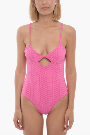 Costume Intero a Fantasia con Dettaglio Cut-Out