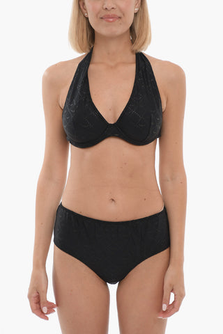 Printed Halter Bikini
