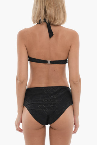 Printed Halter Bikini