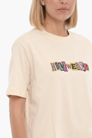 Logo Printed KJERAG Crew-neck T-Shirt with Printed Logo