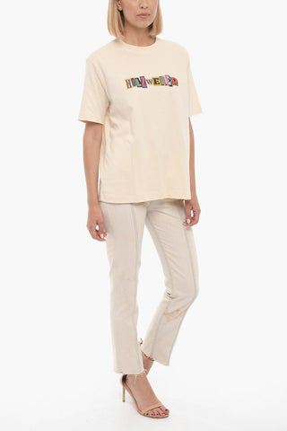 Logo Printed KJERAG Crew-neck T-Shirt with Printed Logo