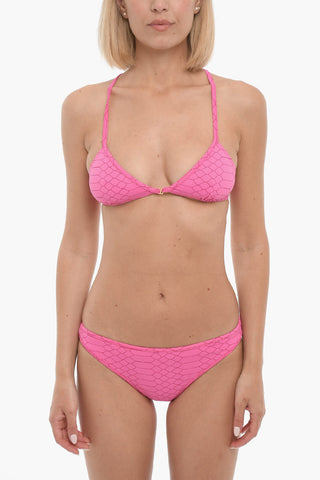 Patterned Triangle Bikini