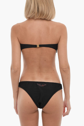 V Wire Bikini with Golden Details