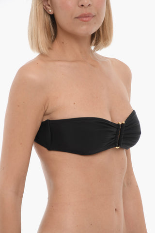 V Wire Bikini with Golden Details