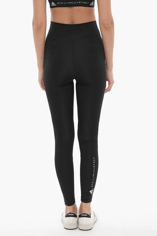STELLA MCCARTNEY Solid Color Leggings with Perfored Details