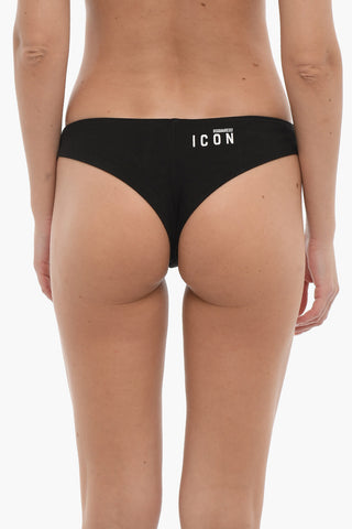 ICON Stretch Cotton Briefs with Printed Contrasting Logo