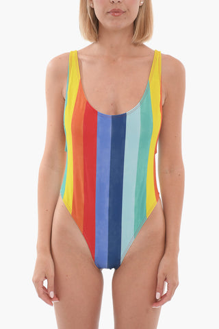 Multicolor Striped BFSW-CINTHIA One-Piece Swimsuit