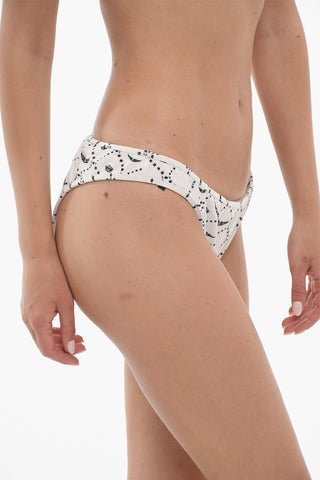 Printed One-Shoulder Bikini