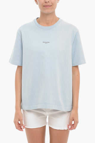 Organic Cotton KJERAG OSLO Crew-neck T-Shirt with Printed Logo