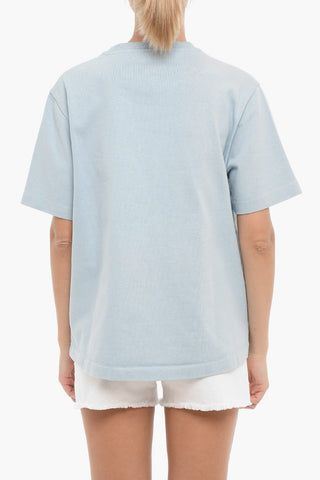 Organic Cotton KJERAG OSLO Crew-neck T-Shirt with Printed Logo