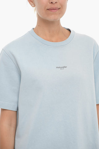 Organic Cotton KJERAG OSLO Crew-neck T-Shirt with Printed Logo