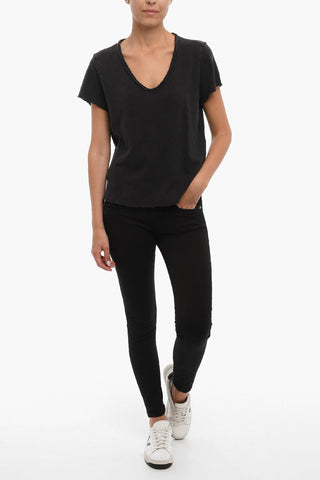 Crew-Neck SONOMA T-shirt with V-Neck
