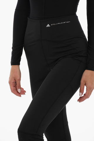 STELLA MCCARTNEY Leggings in Tinta Unita con Dettagli Traforati