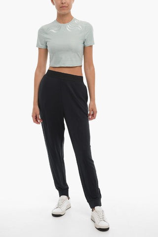 Solid Color CITY COZY Joggers with Logoed Elastic Band