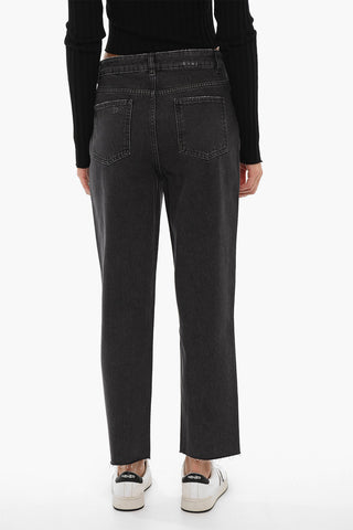 Dark Wash Jeans with Frayed Jeans 18,5cm