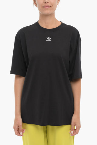 Logo Embroidered Crewneck T-shirt