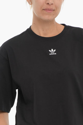 Logo Embroidered Crewneck T-shirt