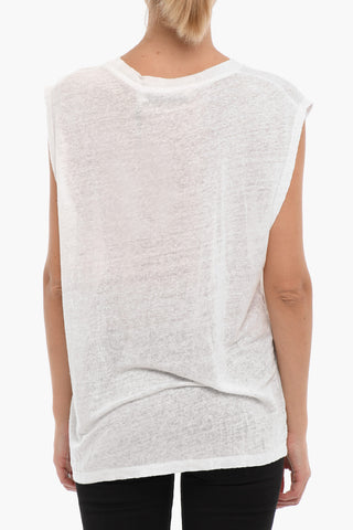 Top Oversized LANKA Girocollo in Tinta Unita