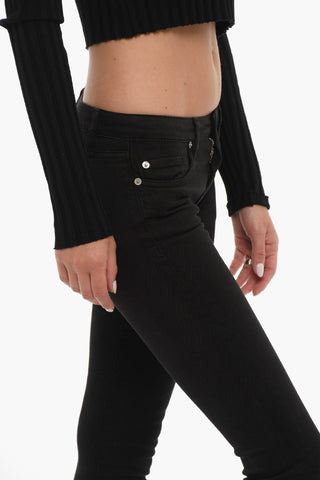 Twill Black Wash Jeans 12cm