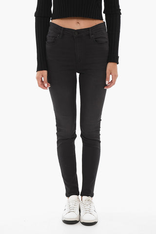 High Rise Skinny Fit DAX Jeans 12cm