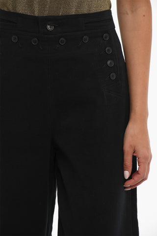 Soft Cotton MOLESKIN SOILAR Flared Pants