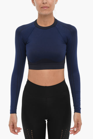 IVY PARK Crop Crew-Neck Top