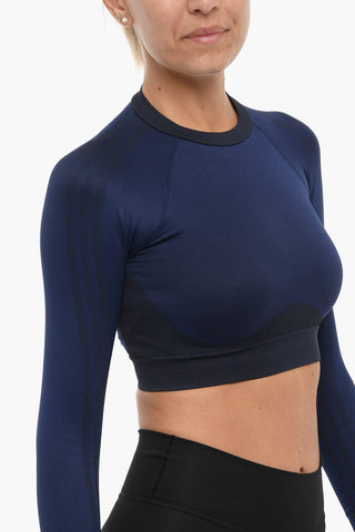 IVY PARK Crop Crew-Neck Top