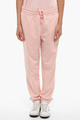Joggers in Tinta unita a 3 Tasche con Ricamo Logo