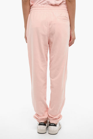 Joggers in Tinta unita a 3 Tasche con Ricamo Logo