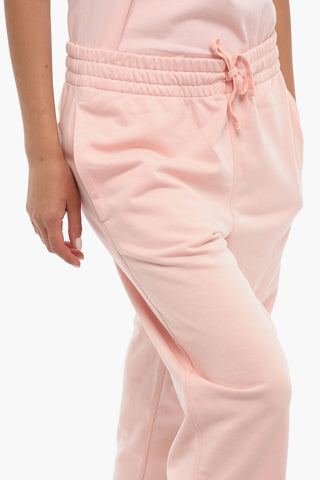 Joggers in Tinta unita a 3 Tasche con Ricamo Logo