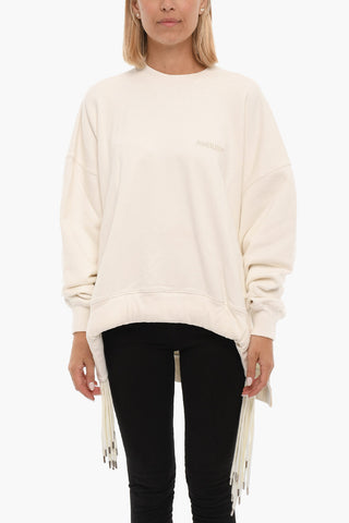 Asymmetric MULTICORD Crewneck Sweatshirt