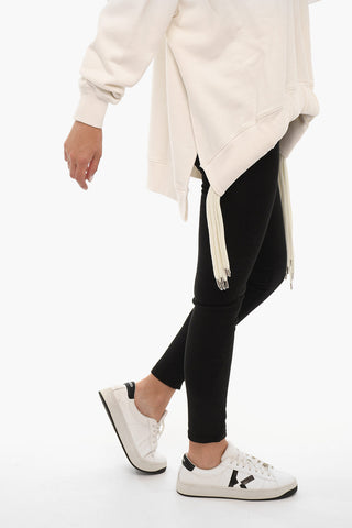 Asymmetric MULTICORD Crewneck Sweatshirt