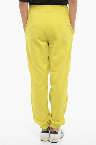 Joggers in Tinta Unita con 2 Tasche e Ricamo Logo