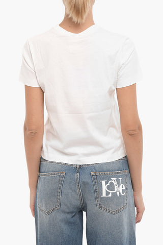 Front Printed Crew-neck T-Shirt
