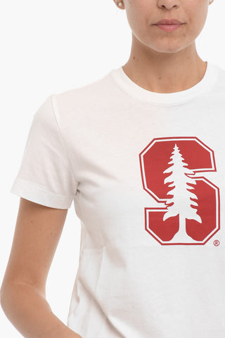 Front Printed Crew-neck T-Shirt