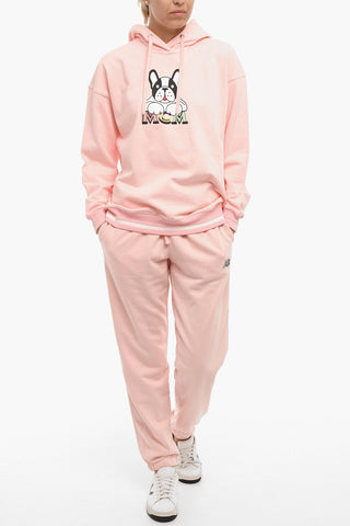 Front Printed Brushed Cotton Hoodie