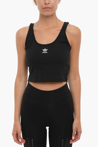 Ribbed Crop Tank Top