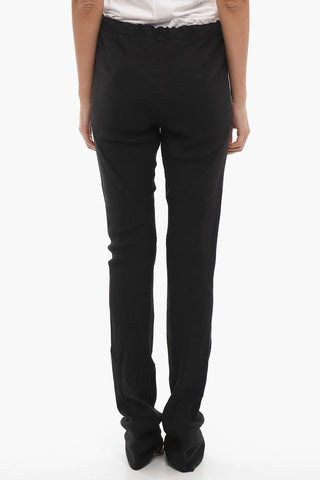 Virgin Wool and Silk Pants