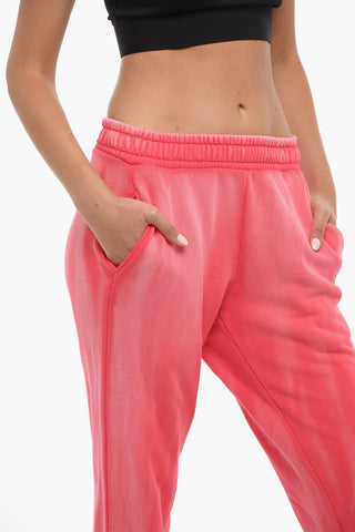 Acid Wash Effect Joggers with 2 pocket