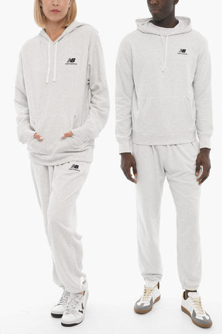 Solid Color UNISEX Hoodie with Embroidered Logo