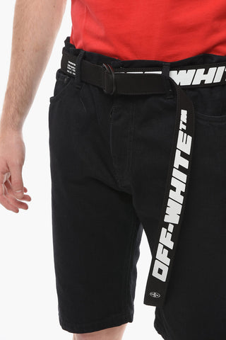 Elastic Waistband Low Crotch Shorts
