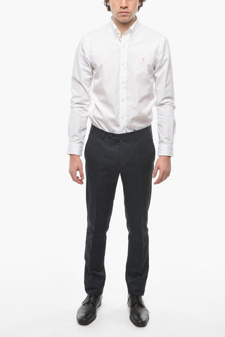 Linen Blend ACADEMY Pants with Flush Pockets