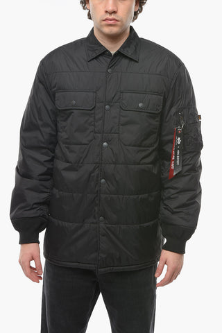 ALPHA INDUSTRIES Padded Jacket with Press Studs