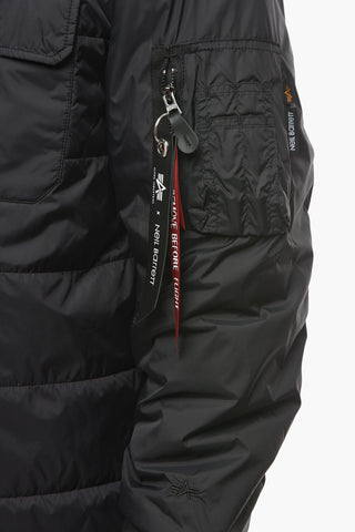 ALPHA INDUSTRIES Padded Jacket with Press Studs