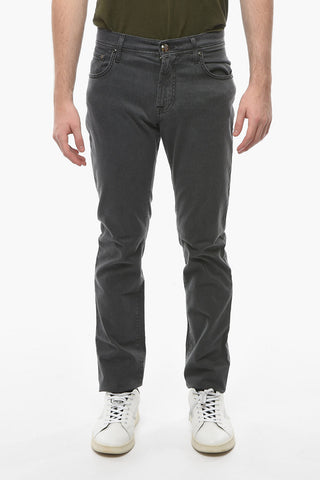 ID LUXURY DENIM Delavé Denims with 5 pockets