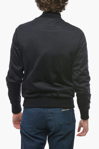 ID Virgin Wool Jacket with Standing Collar