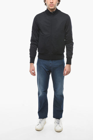 ID Virgin Wool Jacket with Standing Collar